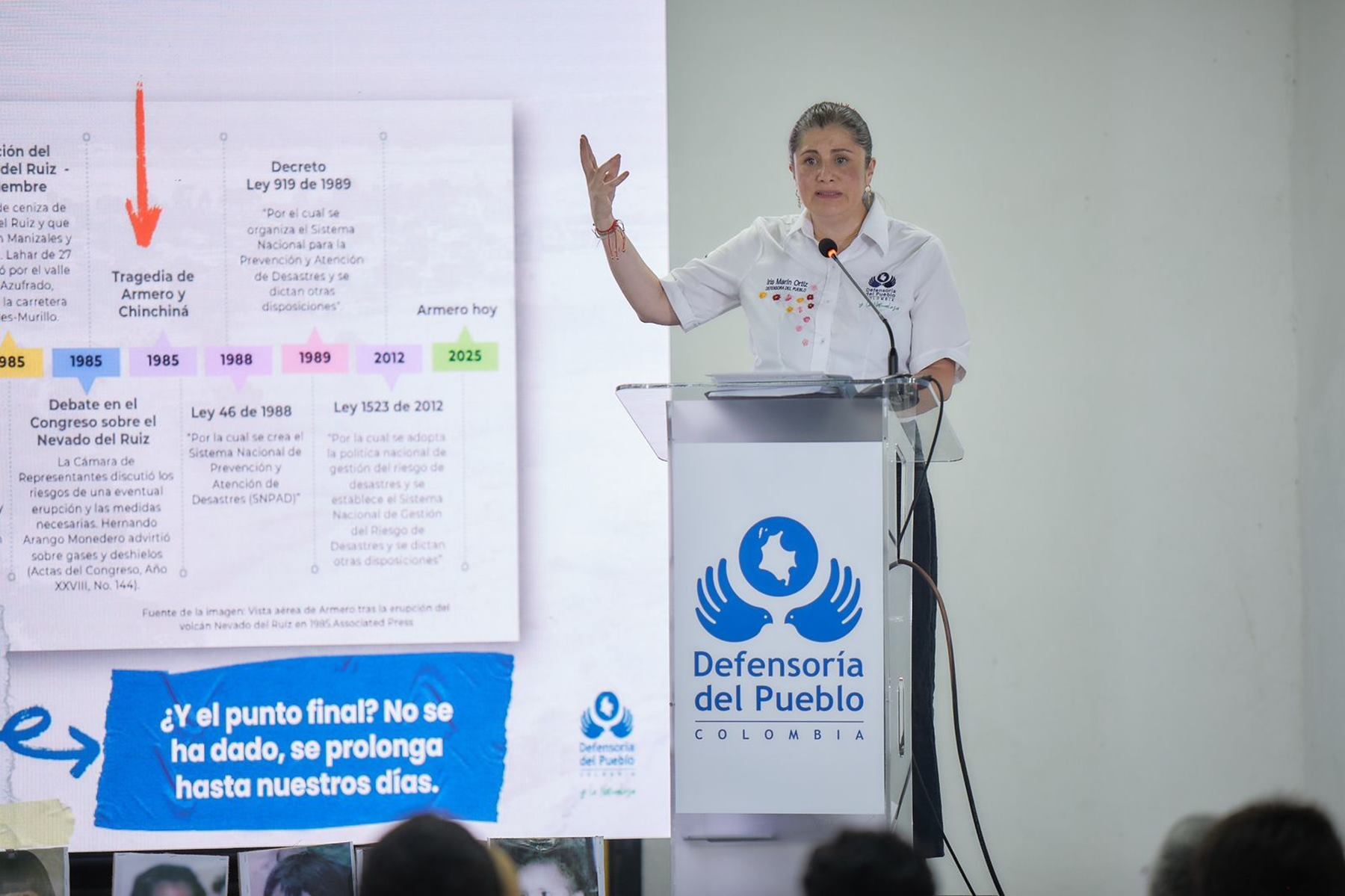 Iris Marín, defensora del Pueblo