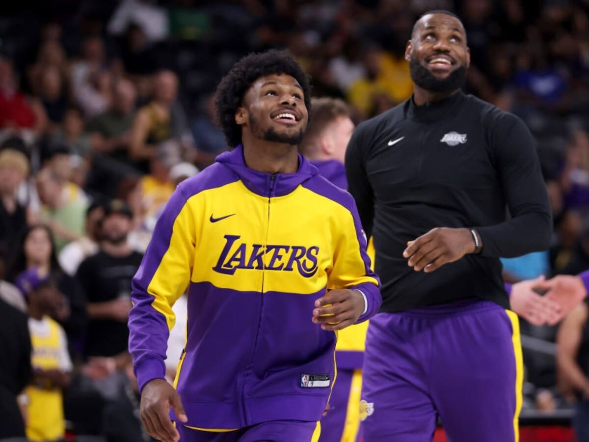 LeBron James y algo nunca antes visto: jugará junto a su hijo en la NBA