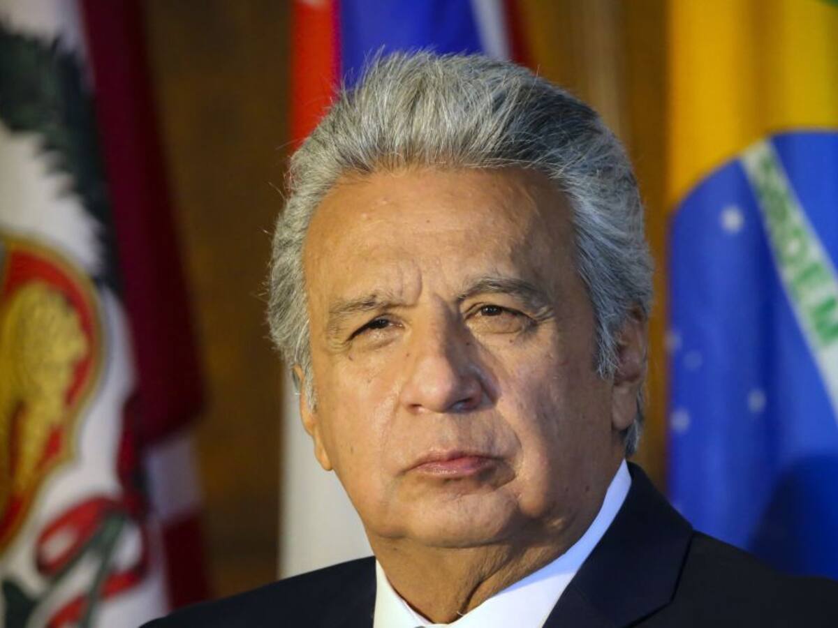 Lenín Moreno acusó a Maduro de estar involucrado en crisis en Colombia