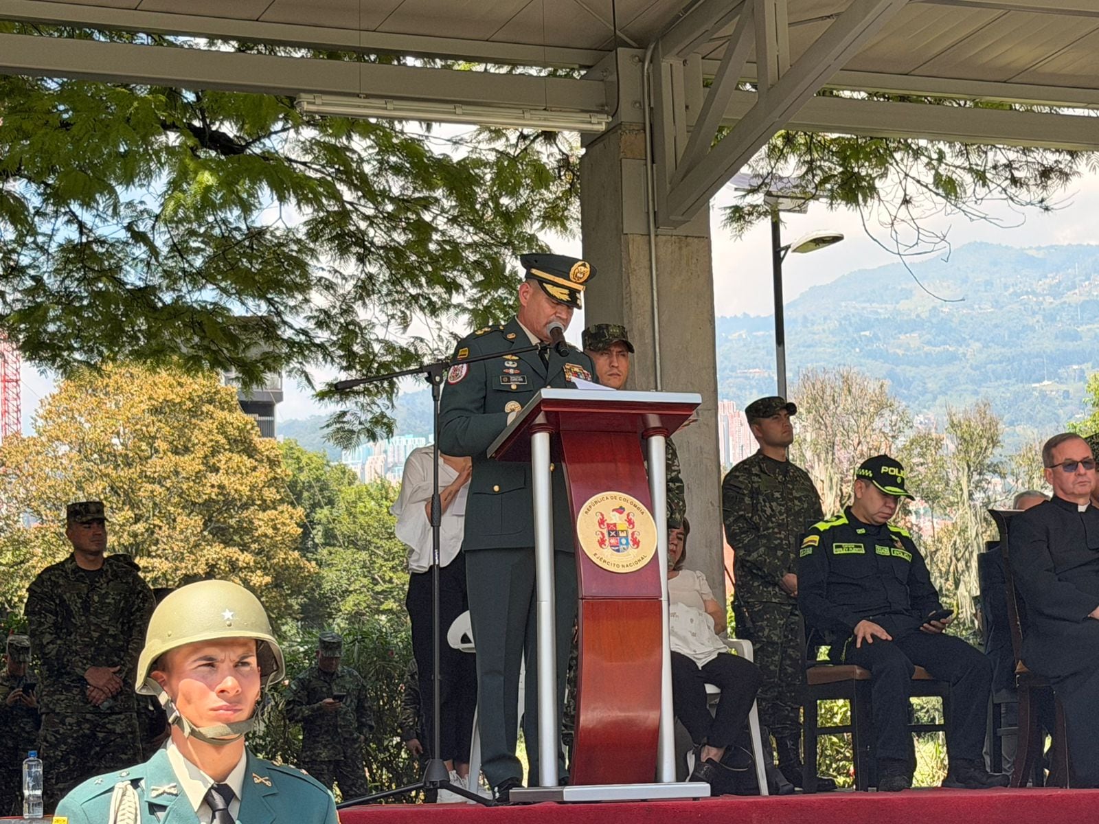 Brigadier General Eduardo Arias Rojas asume la comandancia de la Séptima División Foto: Caracol Radio