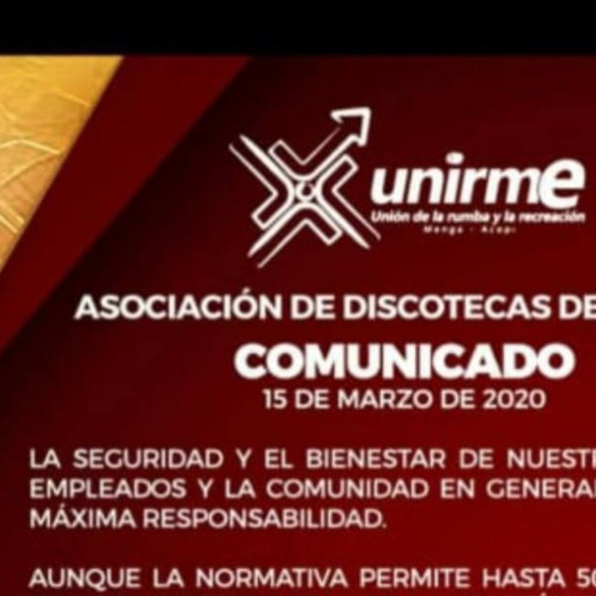 Discotecas de Menga cierran puertas