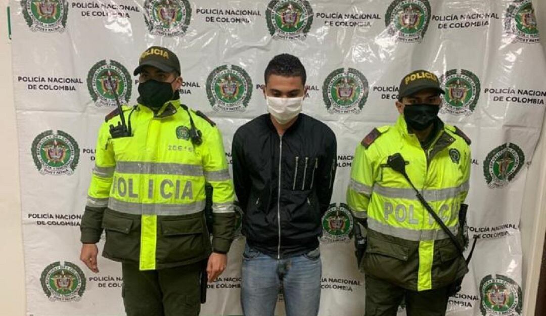 Deimer Díaz Mendoza. Cortesía: Policía