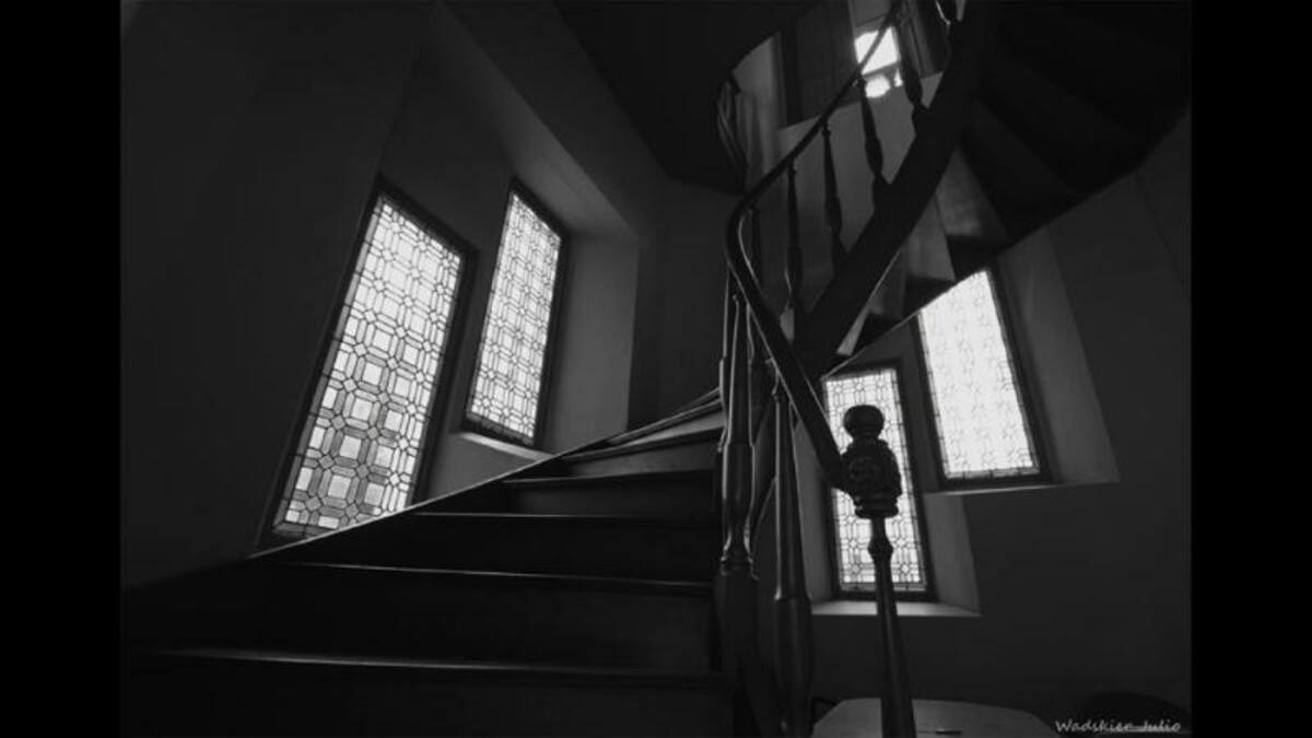 Julio Wadskier nos envió esta imagen titulada “En la esquina de la escalera”.