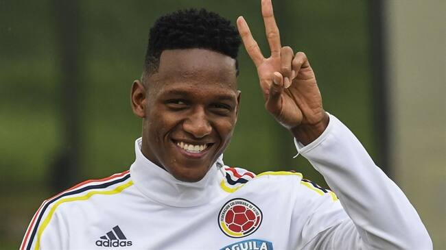 Yerry Mina ratificó ante la dirección del Palmeiras su deseo de trasladarse al Barcelona inmediatamente y no en julio, como establece el acuerdo inicial entre ambos clubes. Foto: Getty Images