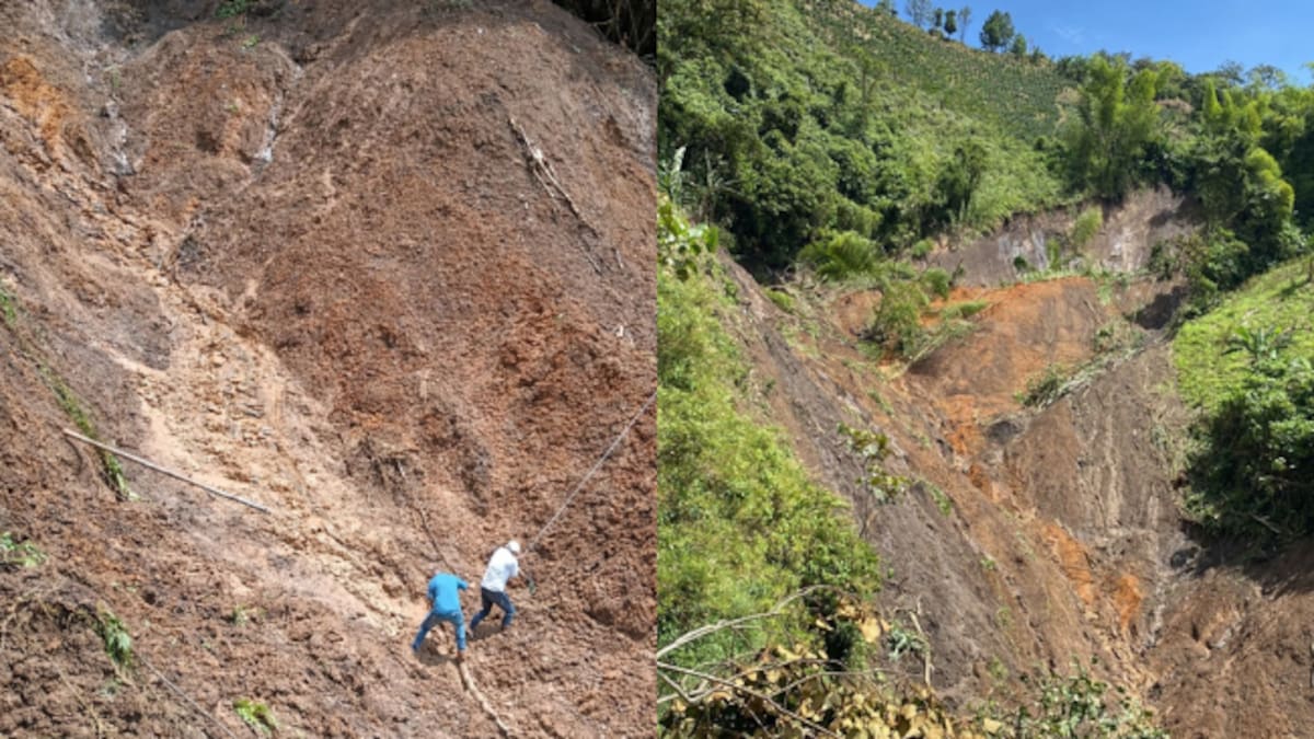 Avalancha dejó tres viviendas destruidas y varias familias damnificadas en Suárez, Cauca