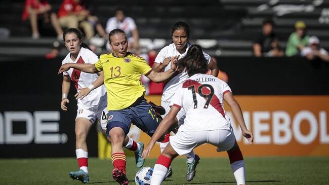 Selección Colombia se impuso 7-0 a Perú