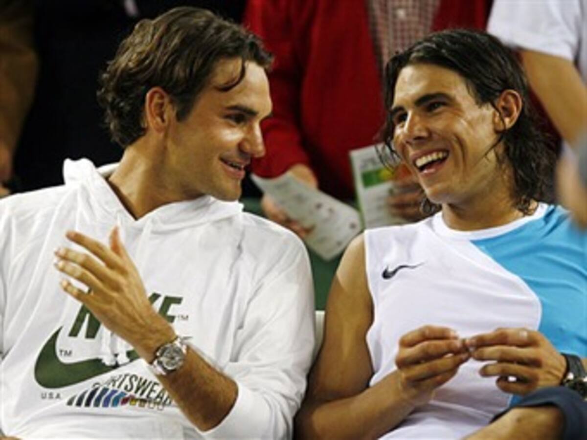 Federer-Nadal protagonizarán doble confrontación esta semana en Europa
