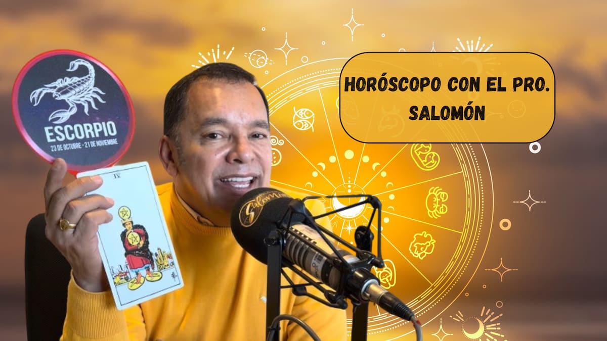 Horóscopo HOY 10 de septiembre del profesor Salomón: el dinero continúa acompañando a Escorpio
