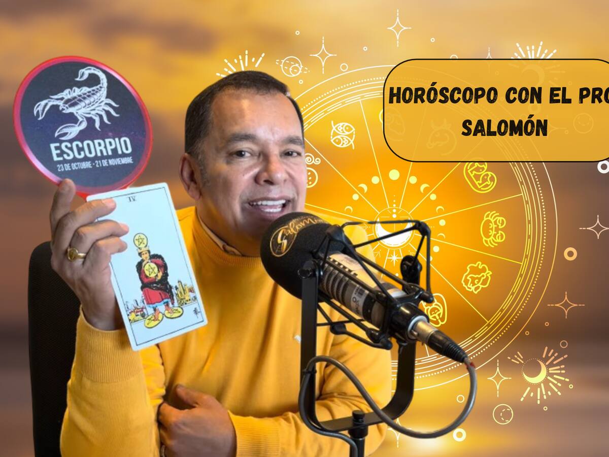 Horóscopo HOY 10 de septiembre del profesor Salomón: el dinero continúa acompañando a Escorpio