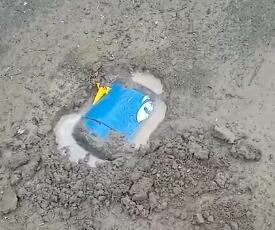 Cilindros con metralla. Foto: cortesía.