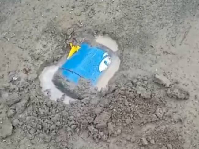 Cilindros con metralla. Foto: cortesía.