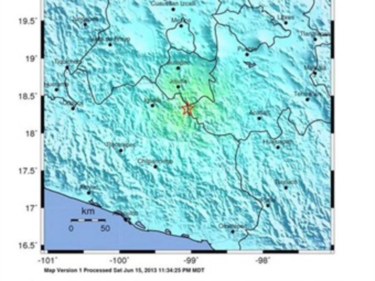 Fuerte sismo de 5,8 grados Richter sacude a parte de México