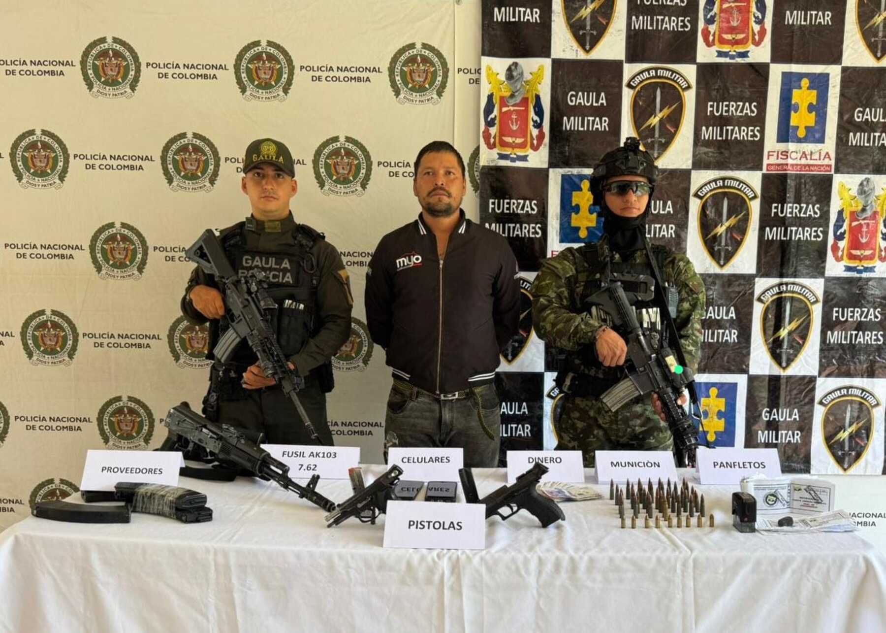 Cayó en el Tolima el jefe de finanzas del Frente Joaquín González de las disidencias de las Farc 
