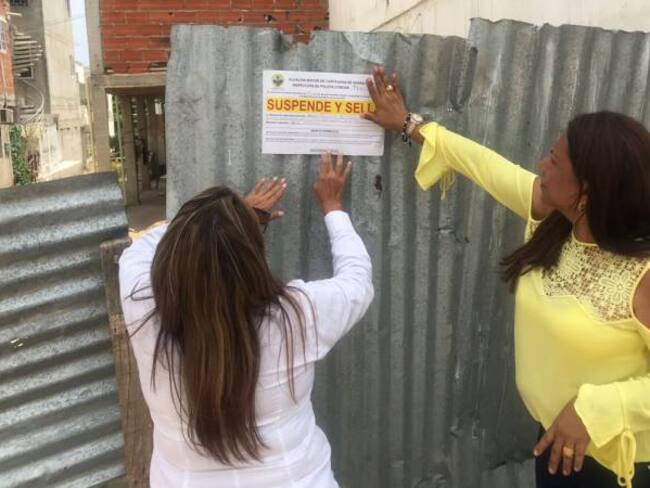 Por quejas suspenden construcciones en Localidad 3 de Cartagena