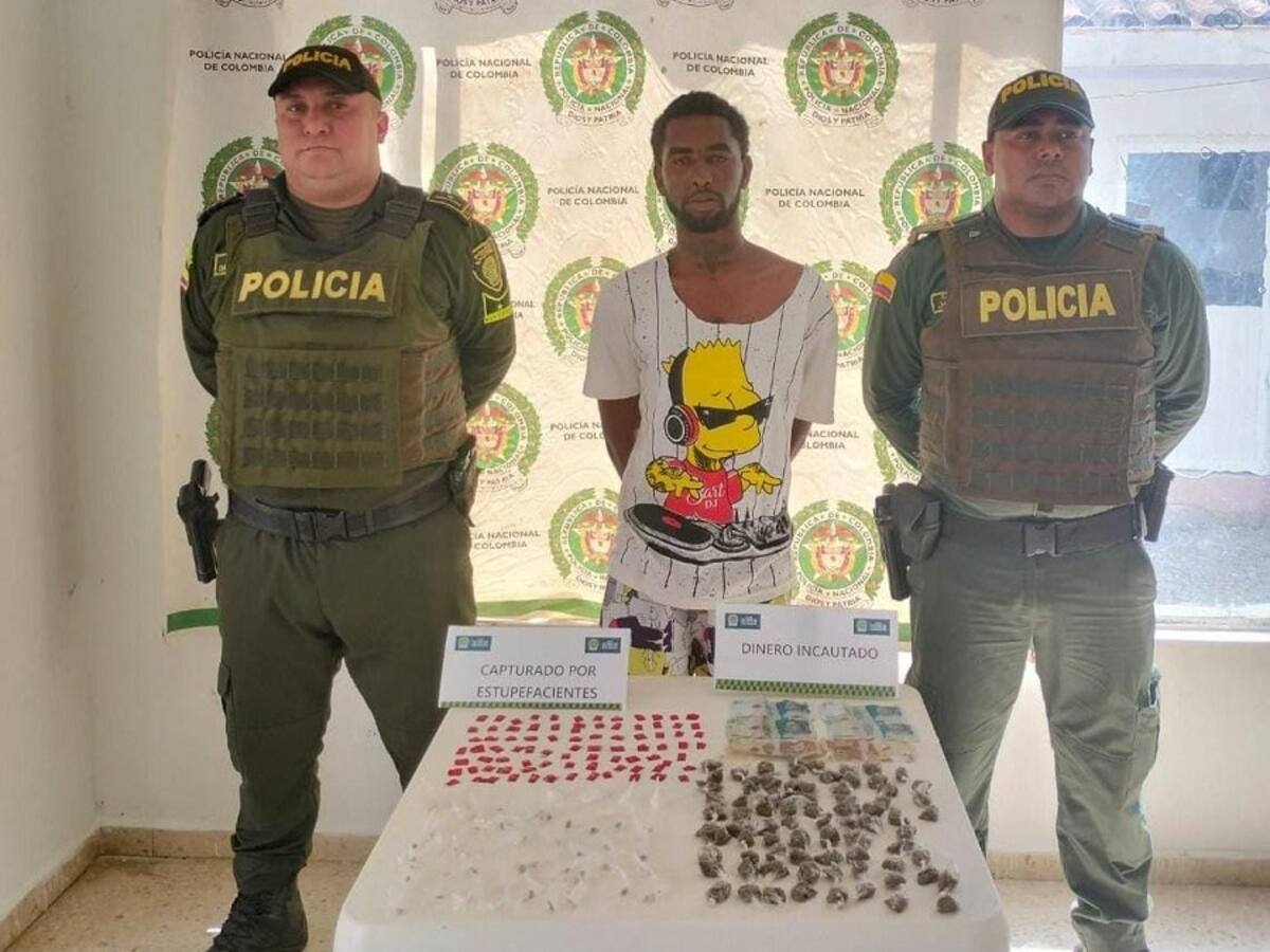 ‘El Tripita’ vendía más de dos mil dosis de droga cerca de un colegio en María La Baja