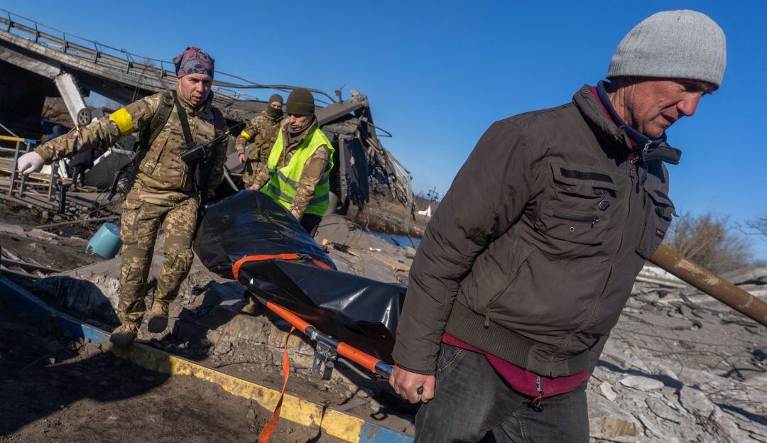 Muertos en Ucrania por la guerra con Rusia