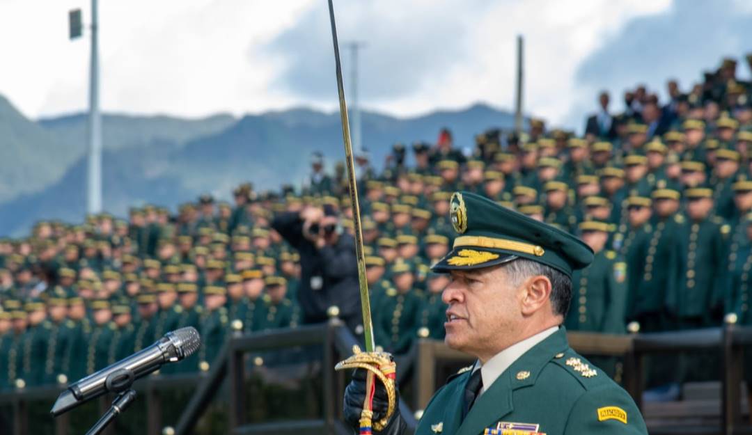 General Carlos Iván Moreno Ojeda. Cortesía: Presidencia de la República.