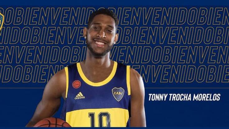 Tony Trocha es el primer basquetbolista colombiano en jugar en Boca Juniors