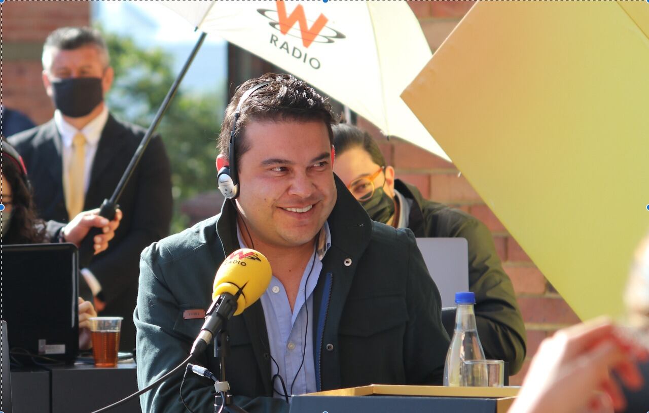 Nicolás García habla con La W desde la Gobernación de Cundinamarca