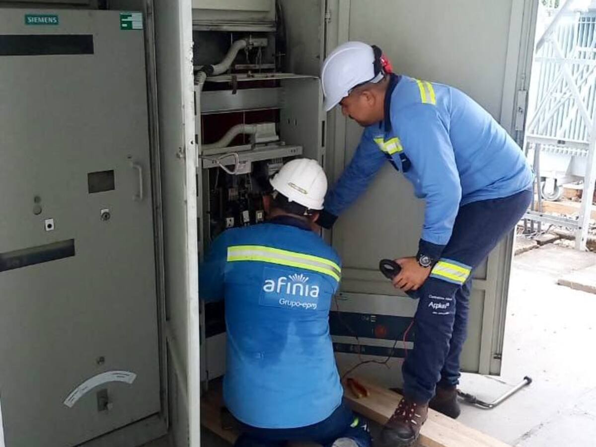Cortes de energía de Afinia entre el lunes 9 y el sábado 14 de junio