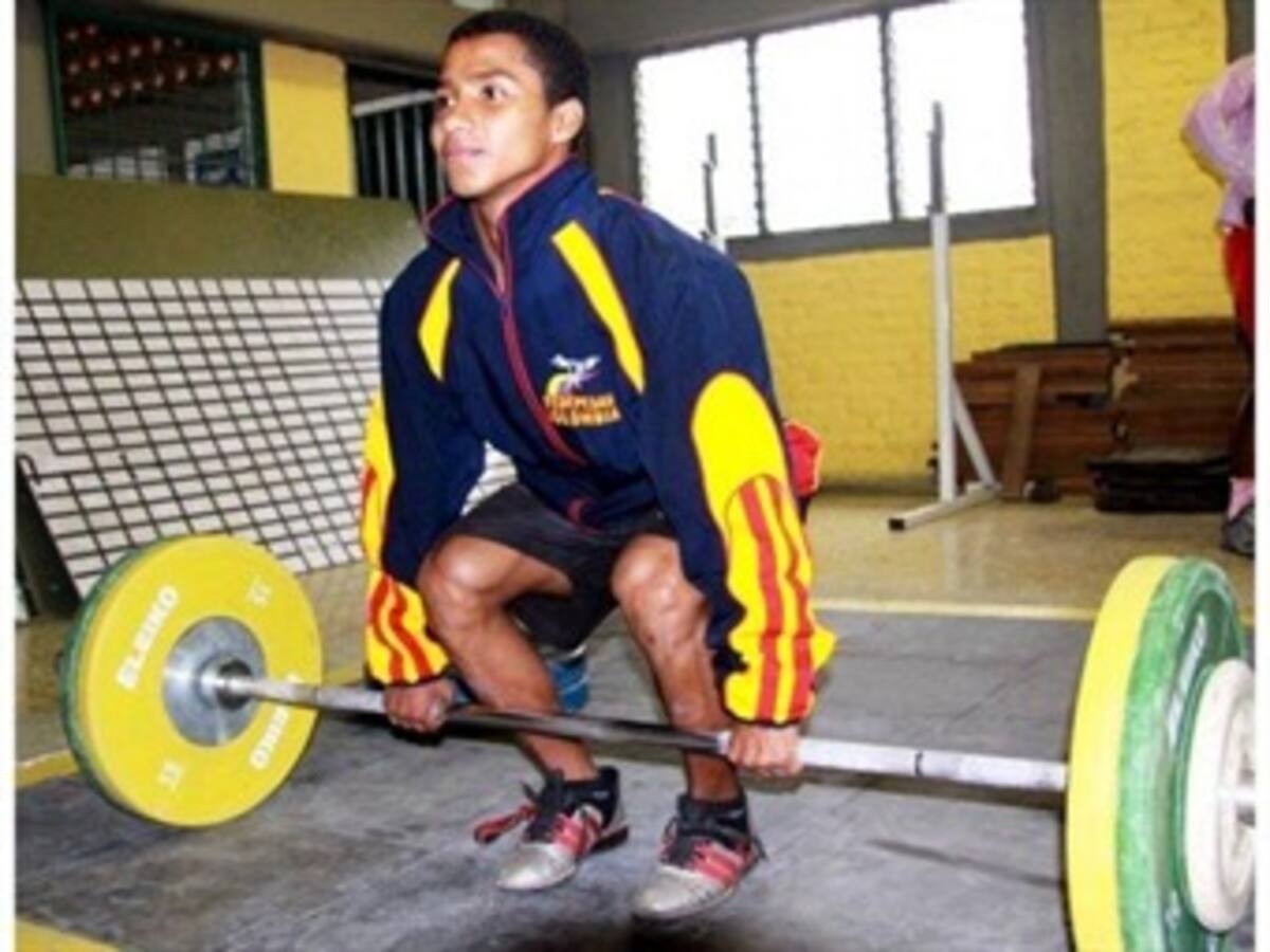 El pesista colombiano Jhon Jairo Serna obtuvo oro en Panamericano de Medellín