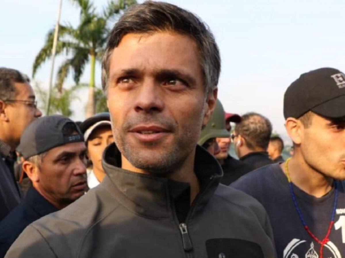Leopoldo López abandonó Embajada de España en Caracas
