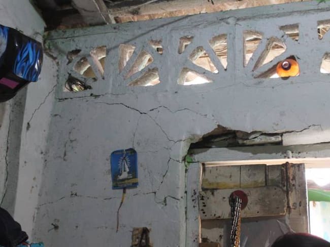En riesgo de colapso vivienda en Getsemaní por construcción de particular