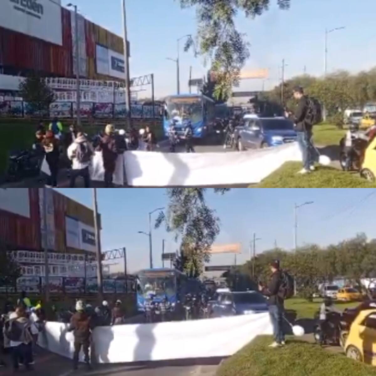 Movilidad en Bogotá HOY 27 de febrero | Manifestaciones en la Av. Boyacá: Bloqueos y desvíos