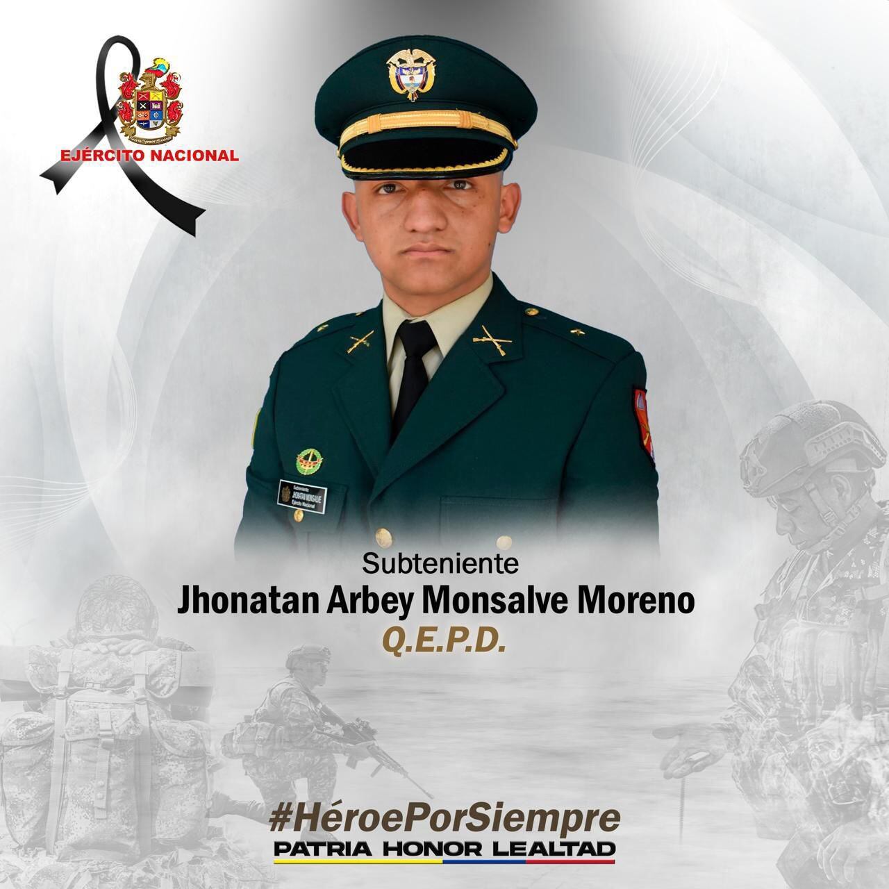 Su sepelio será el sábado 12 de julio. Foto | Ejército Nacional