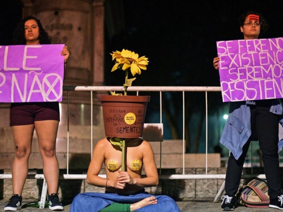 EleNão, el movimiento de las mujeres brasileñas contra el candidato Jair Bolsonaro