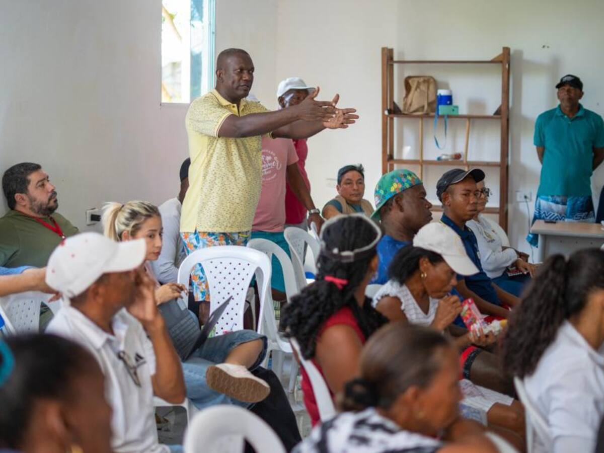 Alcaldía de Cartagena retomó proceso de consulta previa en Tierra Bomba