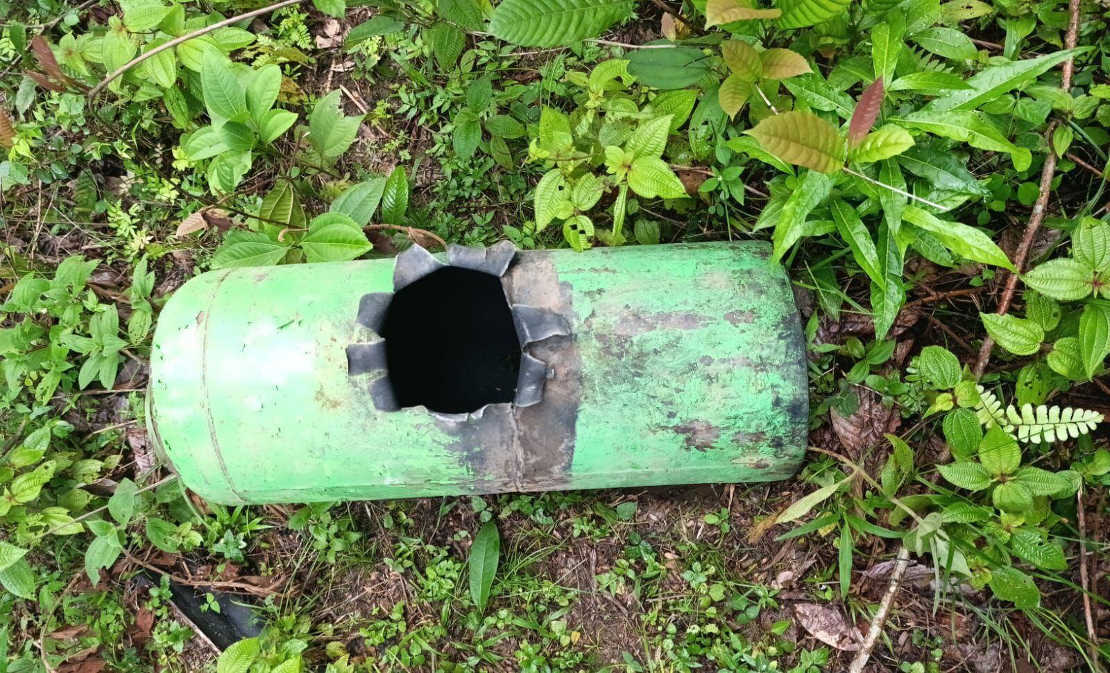 Ejército Nacional neutraliza dos explosivos en el Catatumbo. / Foto: Cortesía Ejército.