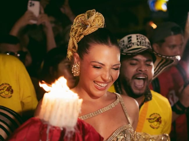 La reina del Carnaval, Michelle Char. Foto: tomada de sus redes sociales.