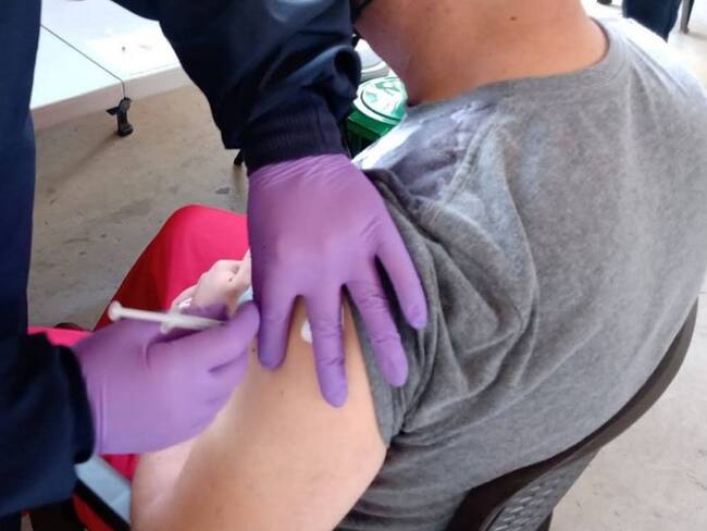 Vacunación anticovid en Manizales