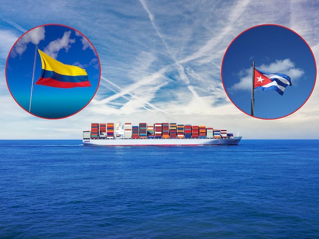 Imagen de referencia. Embarcación - Bandera de Colombia - Bandera de Cuba: Getty Images.
