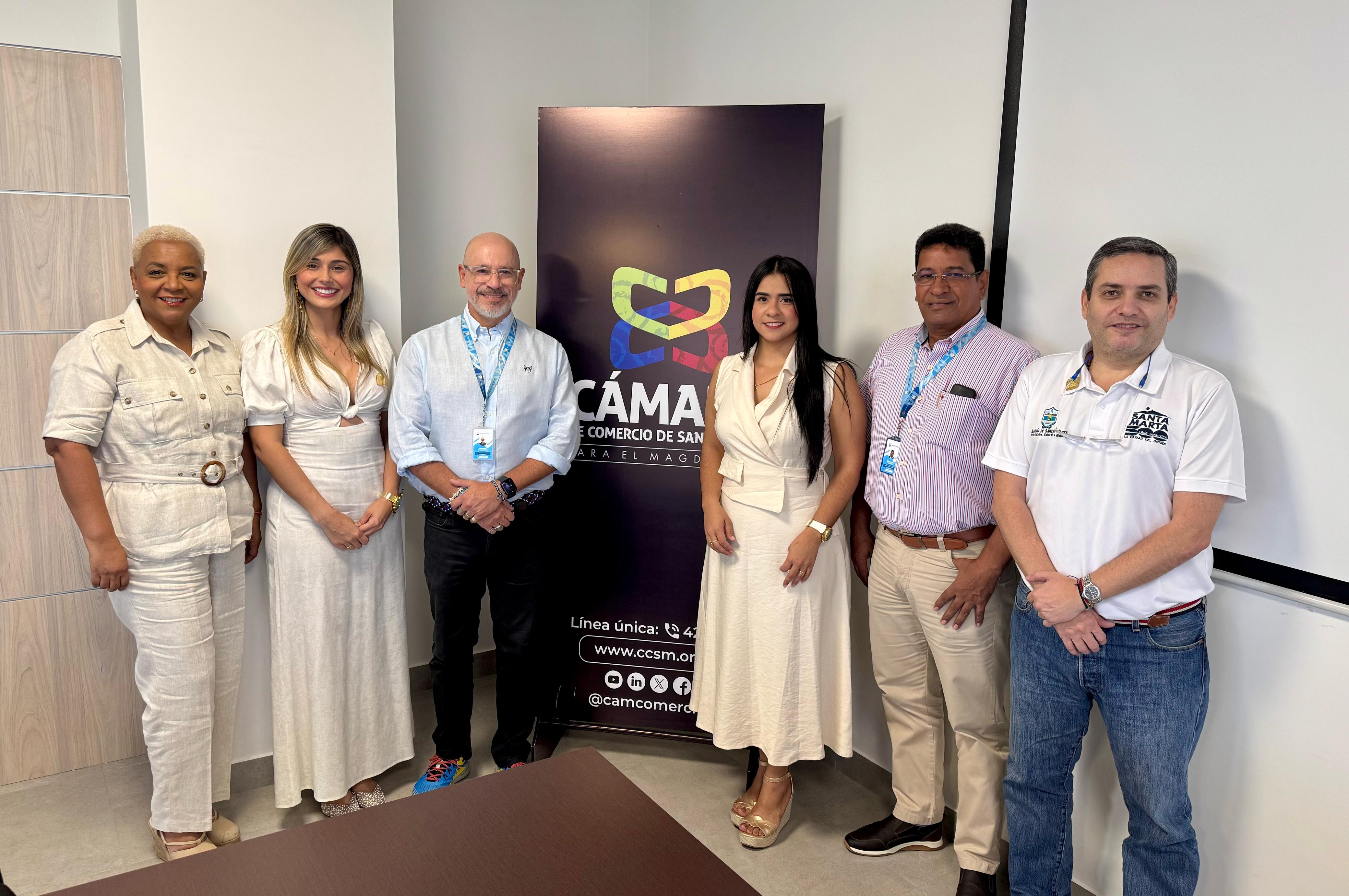 Alcaldía de Santa Marta y CAF en comité de viabilización de obras