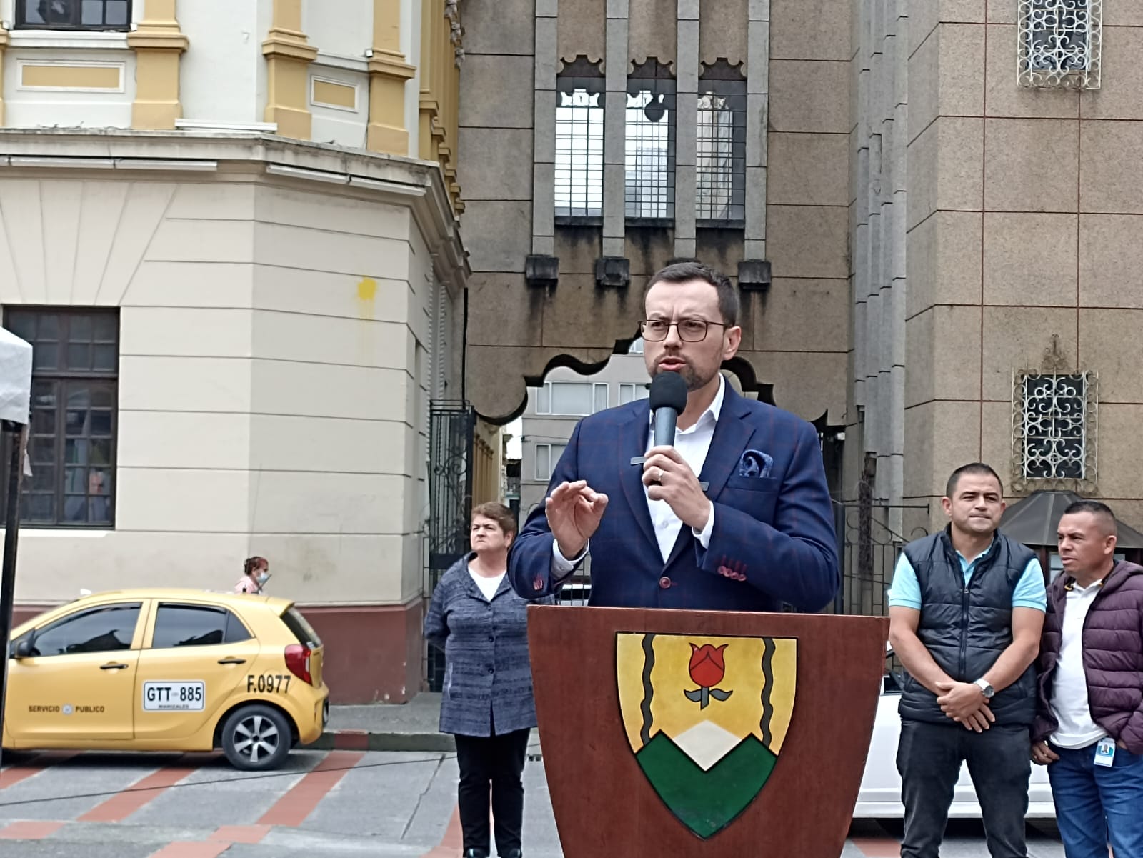 Luis Carlos Velásquez, gobernador de Caldas