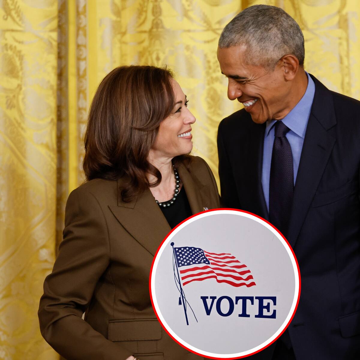 Kamala Harris recibe respaldo de Barack y Michelle Obama