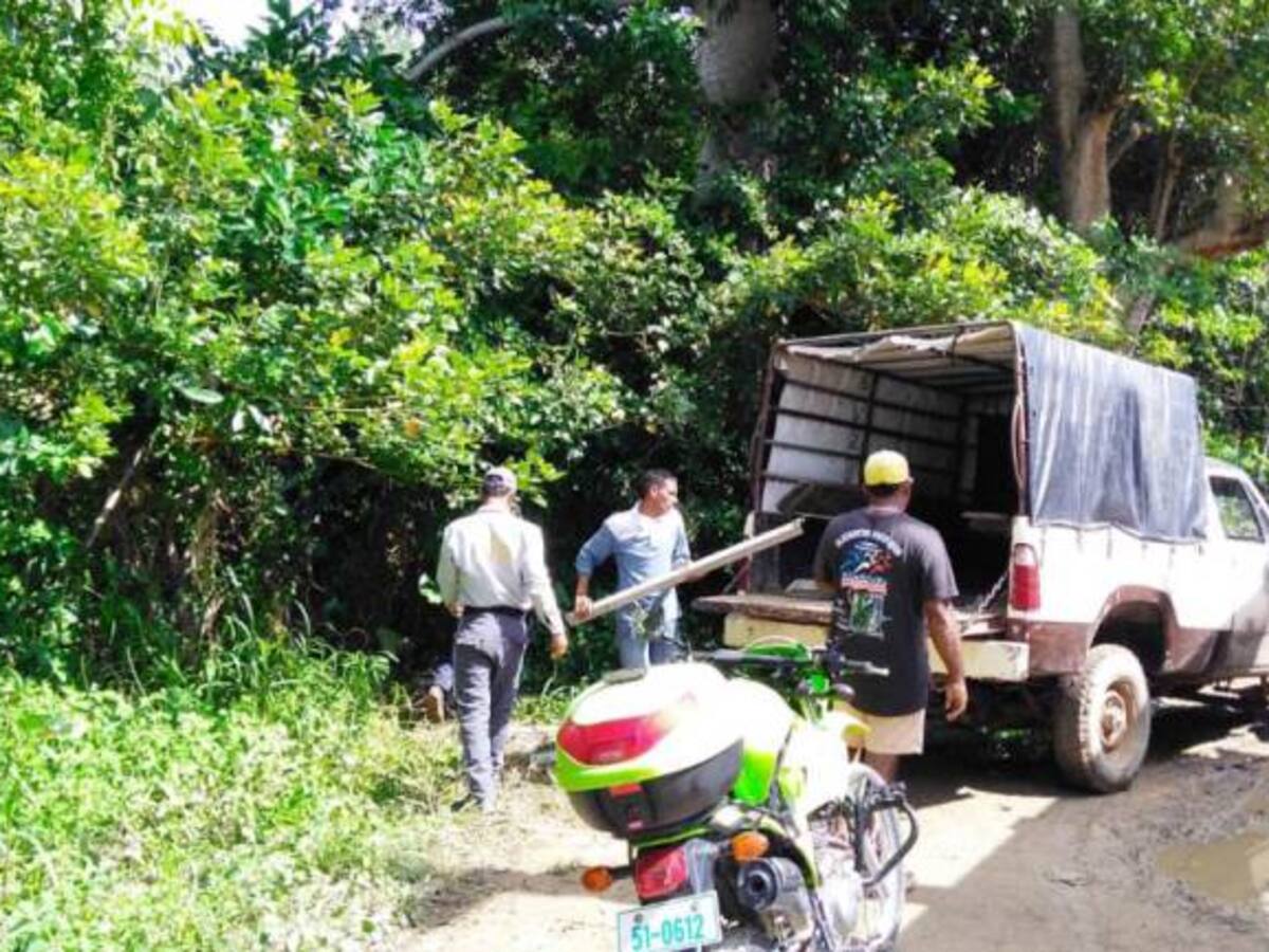 Capturados dos hombres por hurto de material eléctrico en Gambote Bolívar