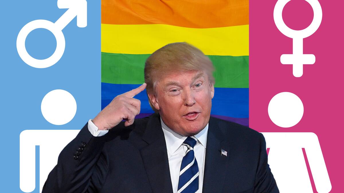 Trump: “por ley solo habrá dos géneros en Estados Unidos: masculino y femenino”