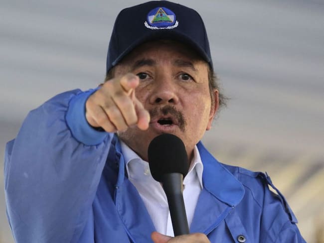 Daniel Ortega , presidente de Nicaragua 