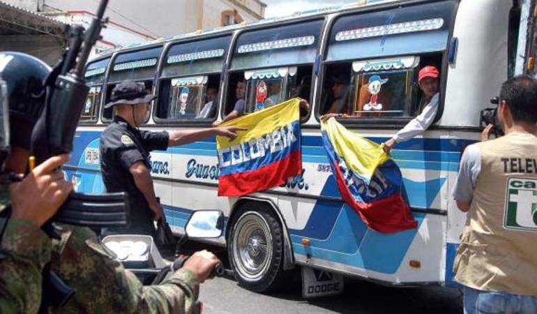En las próximas horas los colombianos cruzarían la zona de frontera. 