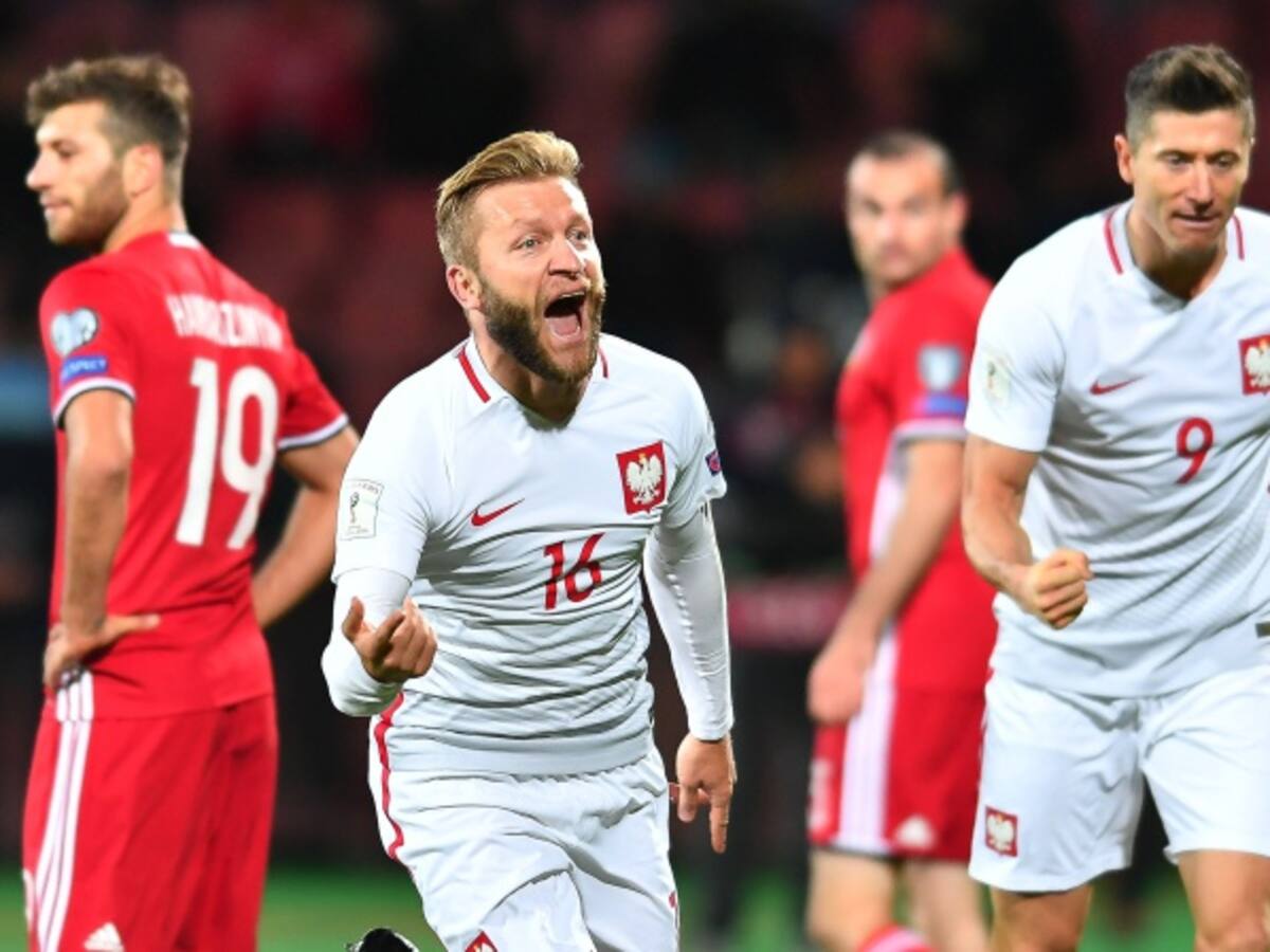 Polonia golea a Armenia en la penúltima fecha de las Eliminatorias