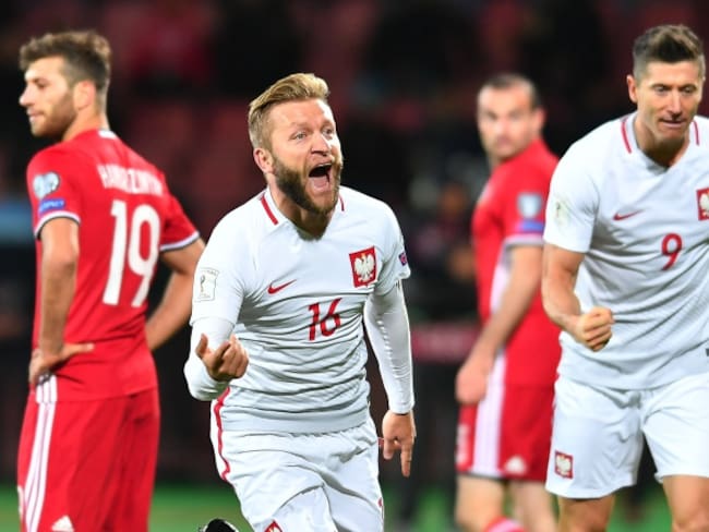 Polonia golea a Armenia en la penúltima fecha de las Eliminatorias