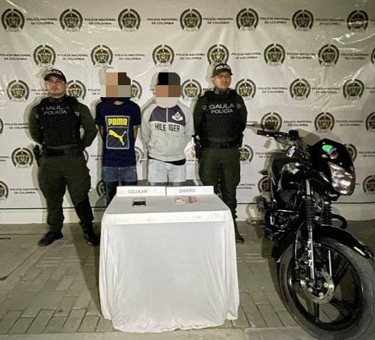 Capturados dos presuntos extorsionistas de las ACSN en Santa Marta/ MESAN