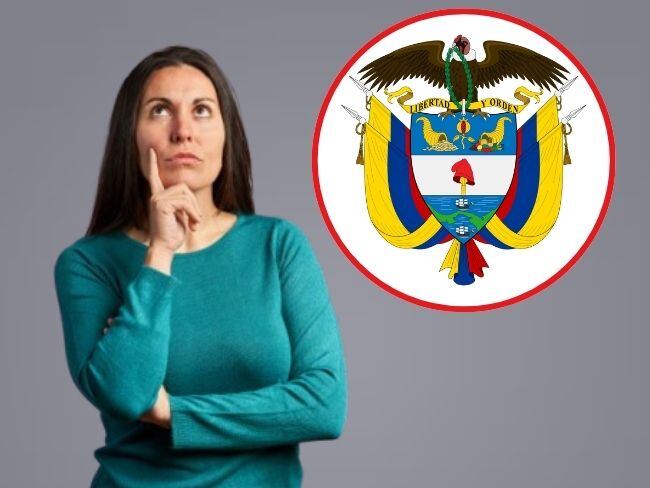 Imagen de referencia Getty images, Canva y escudo de Colombia.