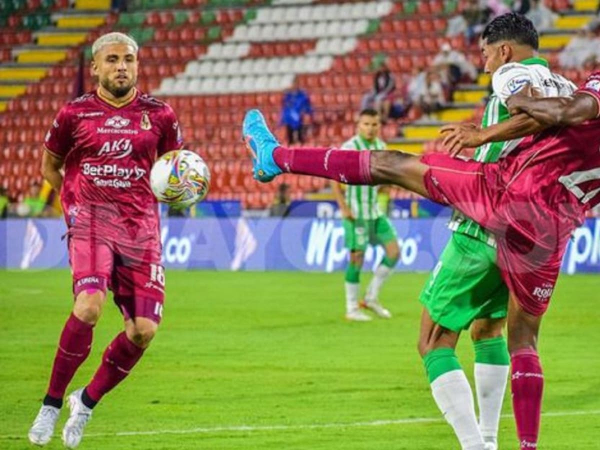 Tolima rescató un empate agónico ante un Nacional que sigue sin ganar