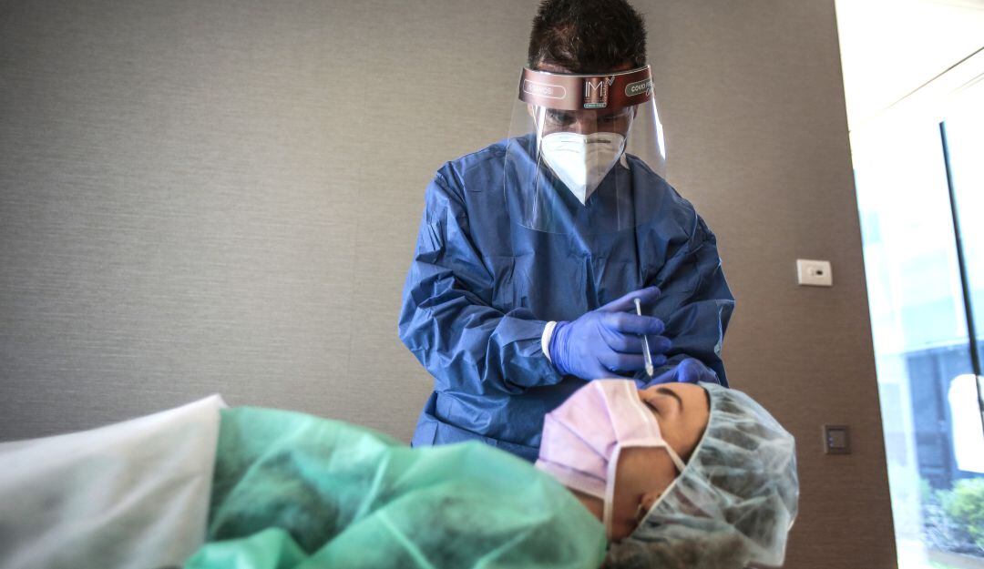 Aplicación de bótox