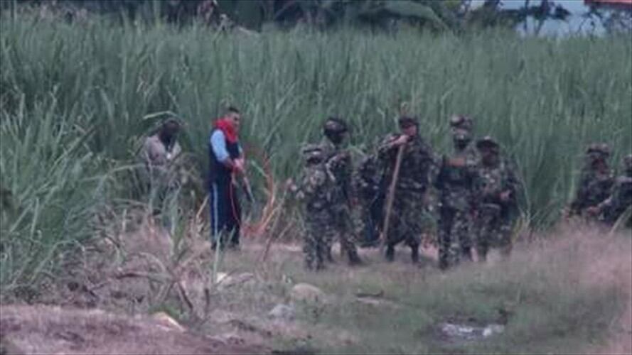 Sobre los hechos ocurridos en la Hacienda Miraflores de Corinto las comunidades aseguraron que fueron agredidas inicialmente por grupos de seguridad privada y luego por las tropas.. Foto: Cortesía/Cric