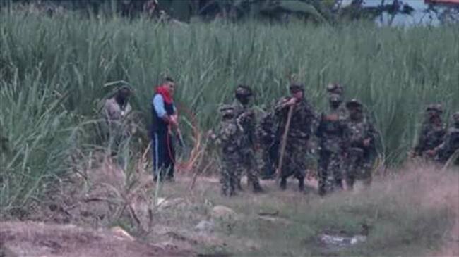 Sobre los hechos ocurridos en la Hacienda Miraflores de Corinto las comunidades aseguraron que fueron agredidas inicialmente por grupos de seguridad privada y luego por las tropas.. Foto: Cortesía/Cric